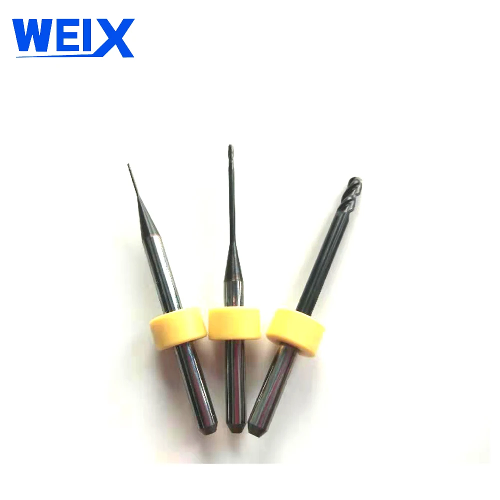 

WEIX 1 set Sirona MCX5 Milling Bur with DLC Coating cad Cam about 150 unit Zirconia PMMA WAX Teeth