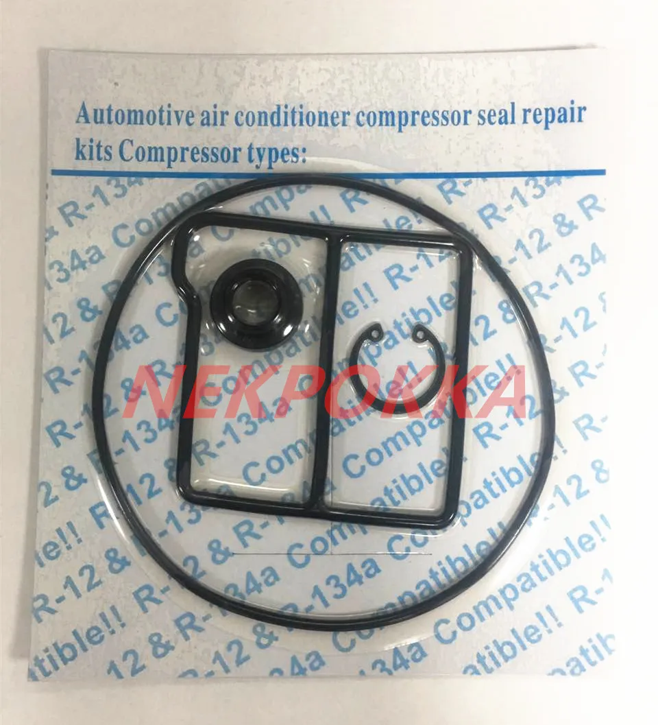 

Automobile air conditioner compressor oil seal set,HCC Compressor oil seal,Compressor seal ring, compressor shaft seal