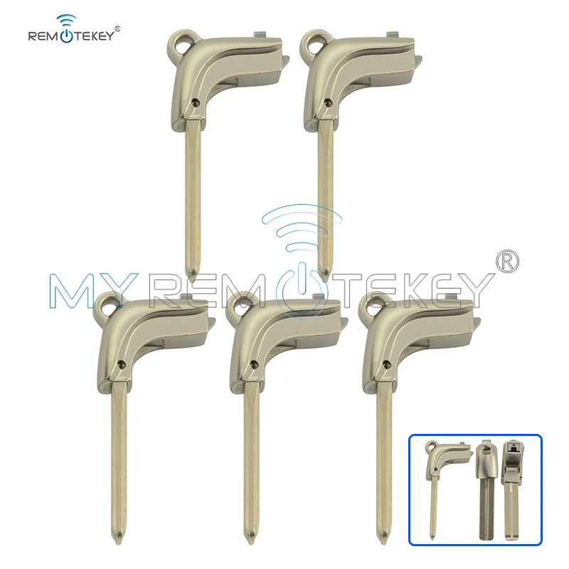 

TOY48 Smart Emergency Key Blade Both Side Groove for Lexus ES350 GS350 GS430 GX460 IS250 LS460 2008 2009 2010 2011 2012 Remtekey