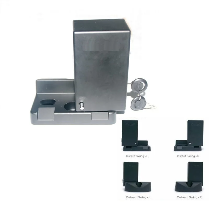 Electric lock latch for NICE CAME  Actuator 400kgs Engine Motor System Automatic Swing Gate Opener + 2 remote control+1 alarm