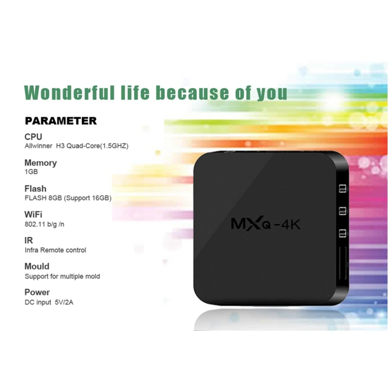 Android 7.1 Smart TV BOX Allwinner Quad Core 2GB 16GB 2.4GHz 4K Wifi Google Play Netflix Media player Set top Box TV Receiver Android 7.1 Smart TV BOX Allwinner Quad Core 2GB 16GB 2.4GHz 4K Wifi Google Play Netflix Media player Set top Box TV Receiver