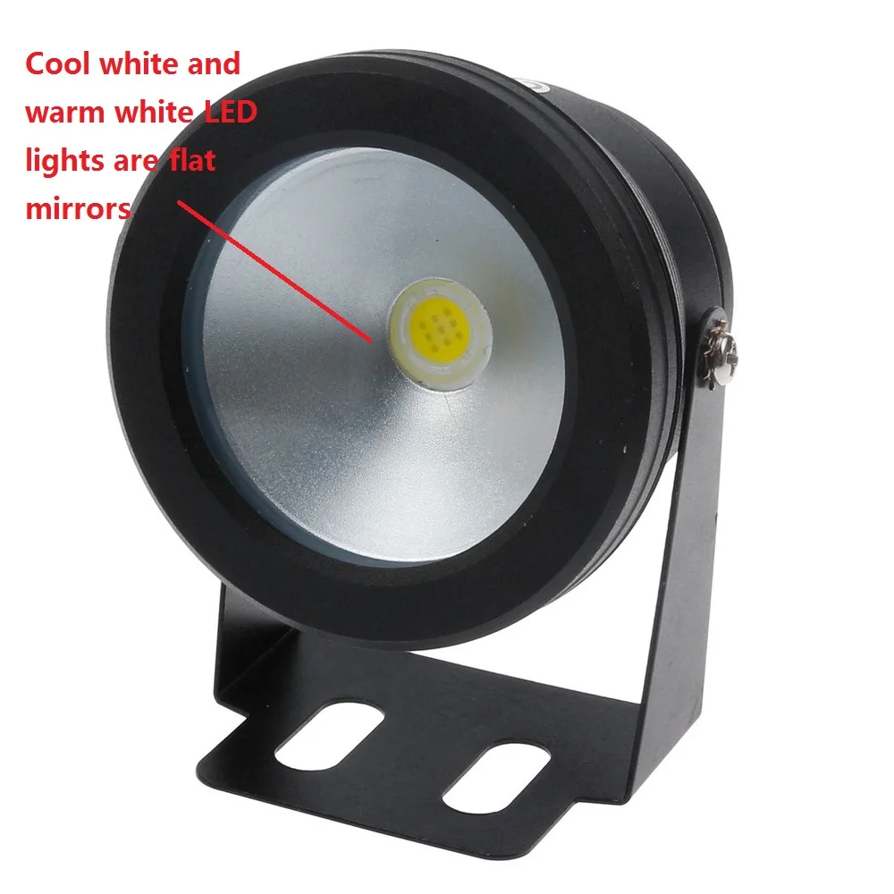 v ao ar Preto Prata Case w Underwater Led Flood Wash Piscina Waterproof Spot Light Lâmpada 12 Livre Dhl Fedex Navio 10 Pcs - Cor 10 China led pool lamp Suppliers