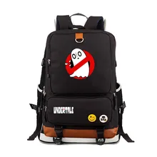 Игра «Undertale» Frisk/Toriel/Sans pixel скелет печати женский рюкзак холщовые Школьные Сумки Подростков мужчин женщин ноутбук рюкзак