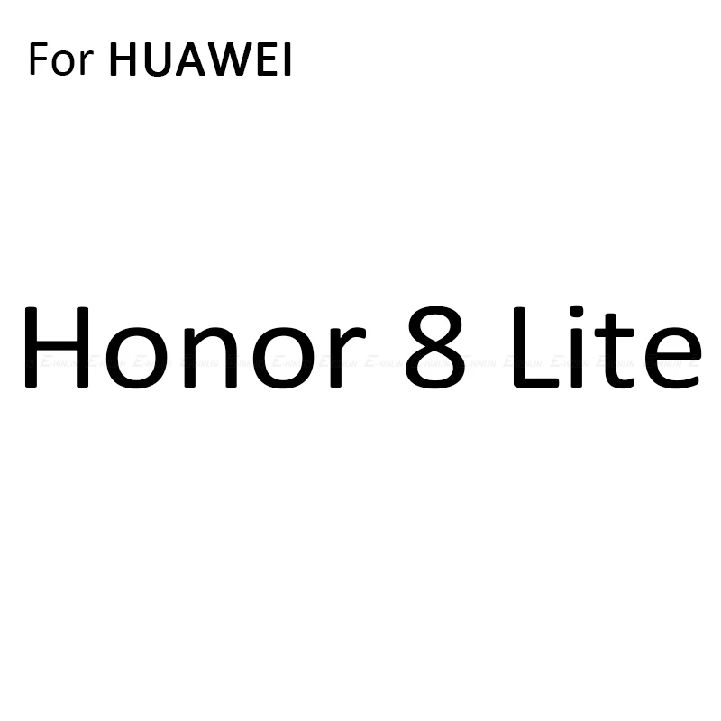 Прозрачный силиконовый чехол для телефона для HuaWei Honor 9X 8A 8C 8X8 S 7A 7C фотоаппаратов моментальной печати 7S 7X7 6C 6A 6X8 V9 Pro Play 3 3e Max глобальной Мягкий ТПУ чехол с мультипликационным рисунком - Цвет: For Honor 8 Lite