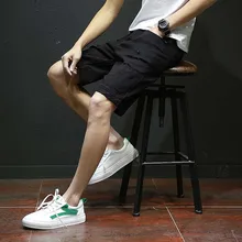 Новая мужская мода для отдыха мужские рваные короткие джинсы брендовая одежда летние хлопковые шорты дышащие рваные джинсовые шорты мужские