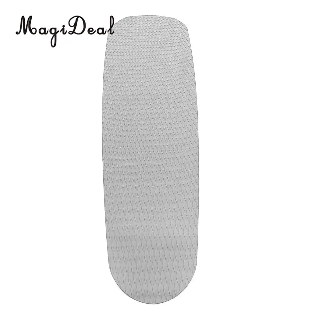 1 Piece Anti-slip EVA Surfing Surfboard Traction Anti-Slip Pad Deck Grip Tail Pad Gray/Blue Water Sports for Skimboard Bodyboard