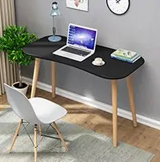 Модные компьютерные столы в скандинавском стиле, минималистичный современный стол для спальни из твердой древесины - Цвет: G5