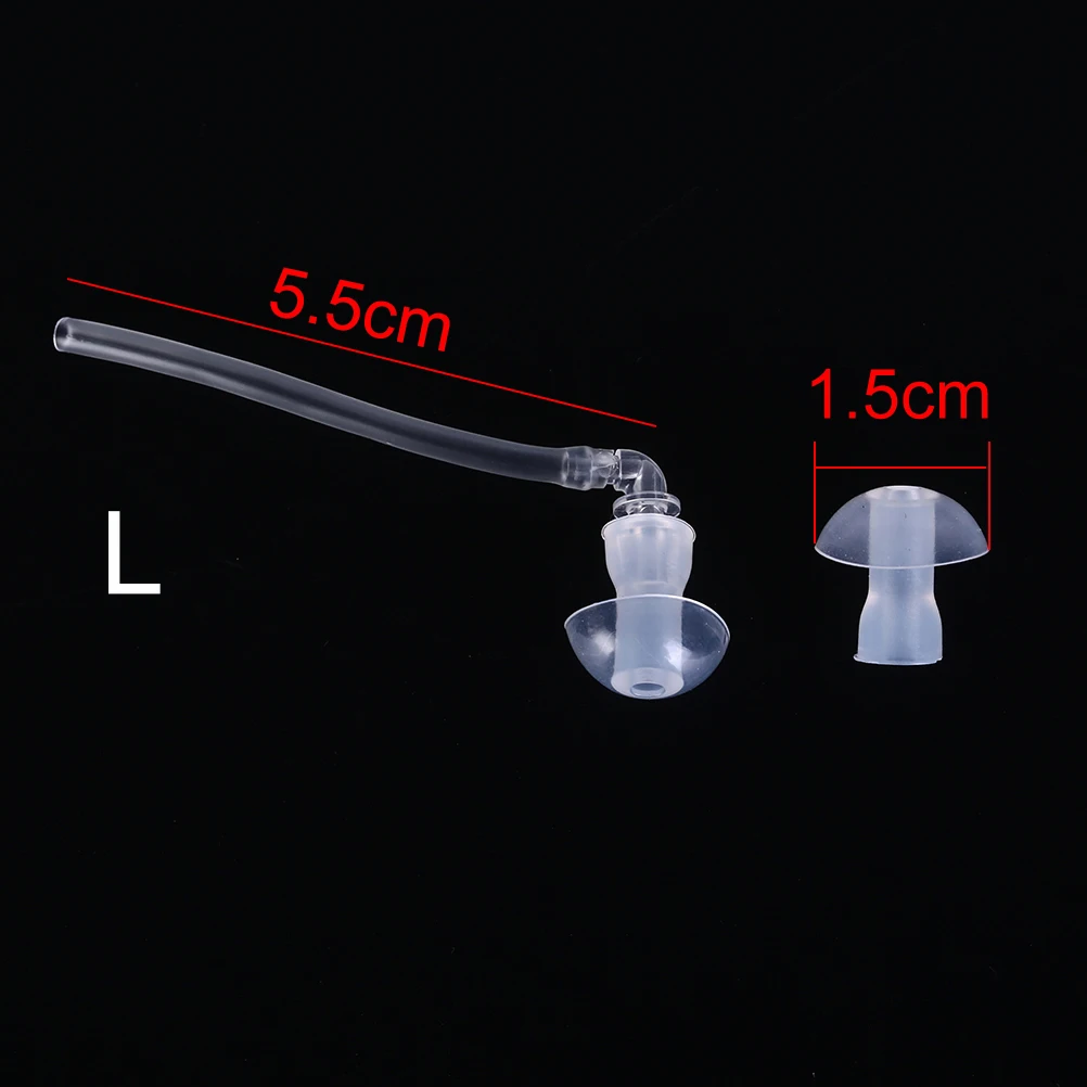 1 Набор слуховой аппарат беруши затычки для ушей купола со звуковыми трубками+ купола(L M S) Размер Аксессуары для слуховых аппаратов - Цвет: L