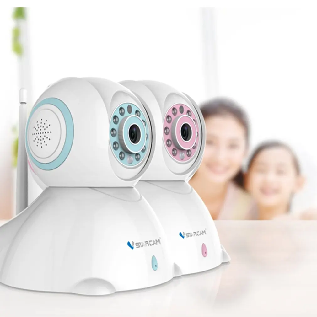 

Vstarcam Pink Wireless 720P HD Smart Camera Indoor Surveillance Camera Night Vision Two-way Audio Multi-stream Viewing