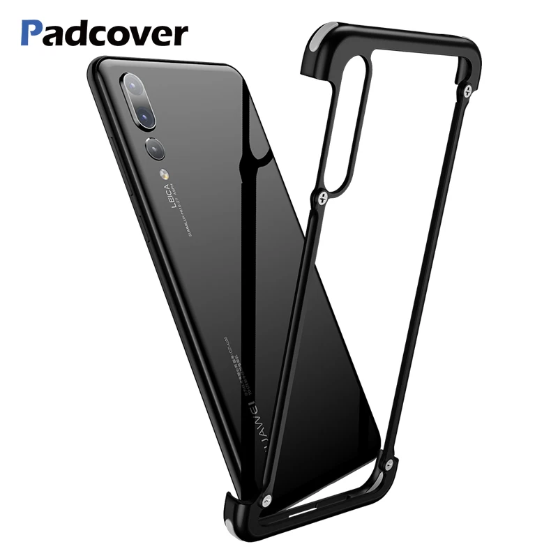

Luxury Airbag Metal Protection Case For Huawei P30 P20 Case lite Shell for Huawei P30 Pro P20 Pro case Slim Metal Bumper cover