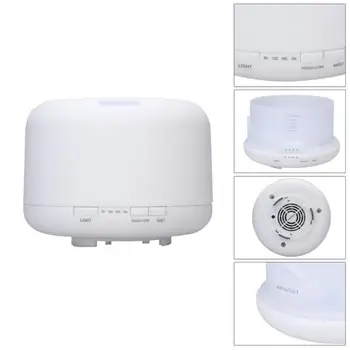 

500ml LED Ultrasonic Humidifier Timer Air Humidifier Essential Oil Diffuser Aroma Aromatherpy Diffuser Mist Maker for Home
