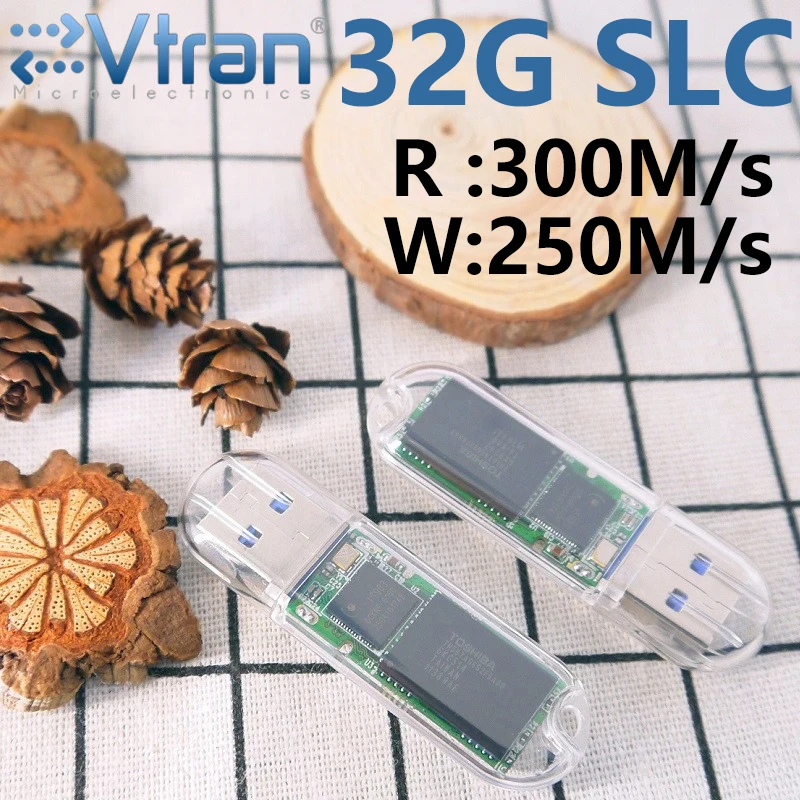 Read 300MB/s Write 280MB/s USB3.0 8G 16G 32G 64G SLC FlashDisk High speed IS903 Transparent NAND | Компьютеры и офис