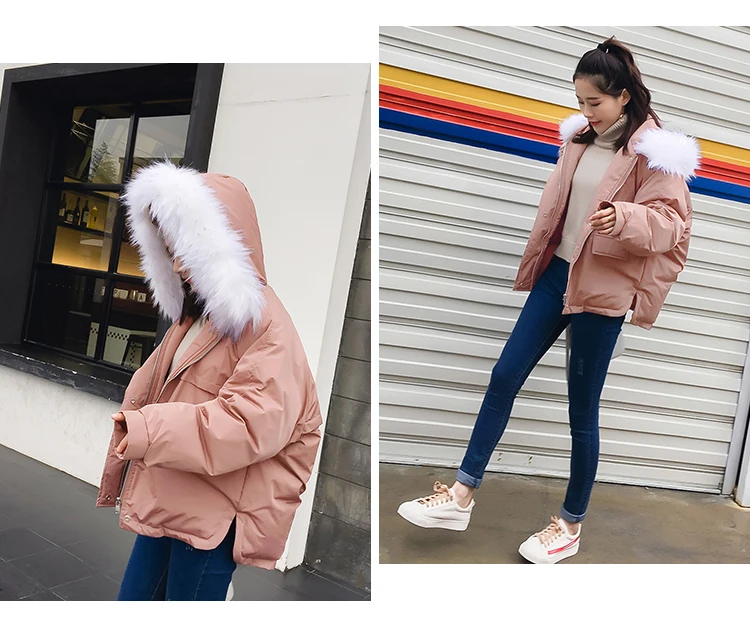 Fdfklak, корейское зимнее пальто, женская короткая куртка с капюшоном, женская верхняя одежда, пальто, толстая хлопковая куртка, парка для женщин, chaqueta mujer