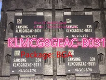 (1 ШТ.) (2 ШТ.) (5 ШТ.) (10 ШТ.) 100% новый импортированный первоначально KLMCG8GEAC-B031 BGA 153 EMMC серии 64 ГБ шрифта