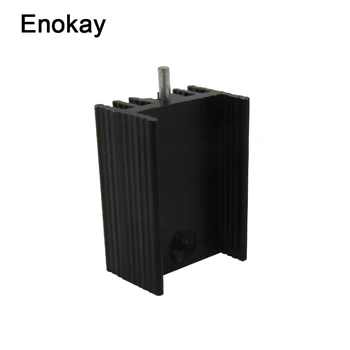 

Enokay 10Pcs Aluminium TO220 Heatsink TO-220 Heat Sink Transistor Radiator TO 220 Cooler Cooling 7805 21*15*11MM