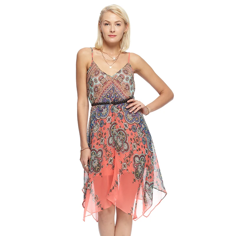 chiffon boho