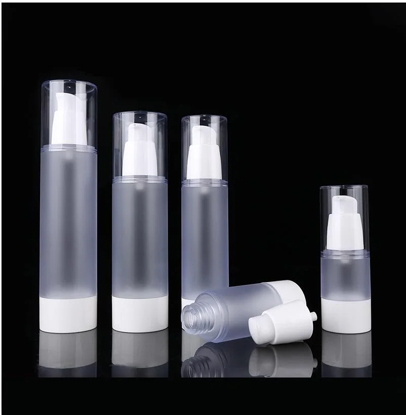 50ML plastic airless pump bottle for lotion emulsion serum liquid foundation eye essence whitening complex recovery packing | Красота и