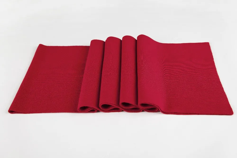 High quality men's plain red color long scarf  winter knitting thick scarf for Man mens designer scarf