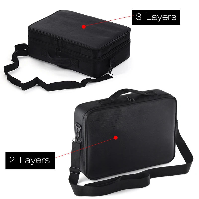 Women Makeup Manicure Bags Cosmetic Case Box Travel Organizer Large Capacity Professional Make Up Pouch Brushes Storage Suitcase Women Makeup Manicure Bags Cosmetic Case Box Travel Organizer Large Capacity Professional Make Up Pouch Brushes Storage Suitcase