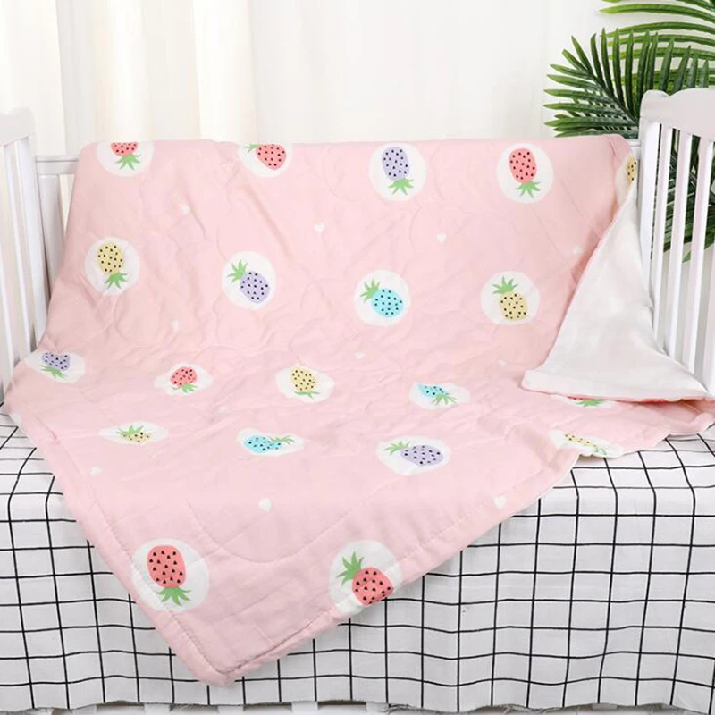 Детское одеяло для новорожденных, детская кроватка из хлопка с рисунком, Модное детское одеяло, моющееся постельное белье, BWZ011