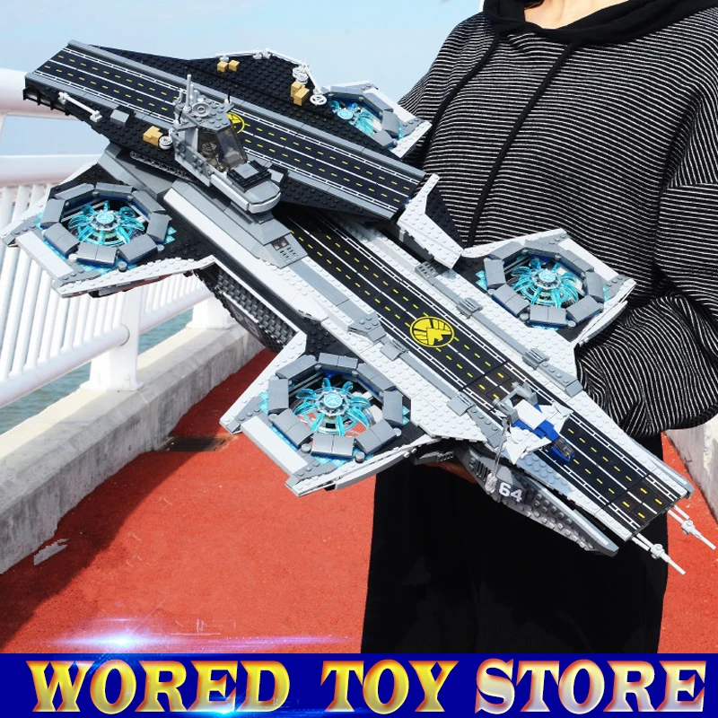 

Lepin 07043 Super Heroes The Schild Helicarrier Modellbau Kits Blocks Bricks Spielzeug Kompatibel compatible legoed 76042