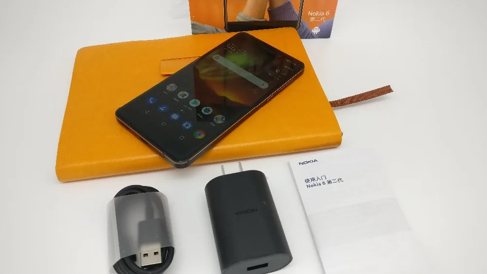 2018 Nokia 6 второго поколения 2th TA-1054 4G 64G Android 7 Snapdragon 630 Восьмиядерный 5,5 ''FHD 16.0MP 3000 mAh мобильный телефон