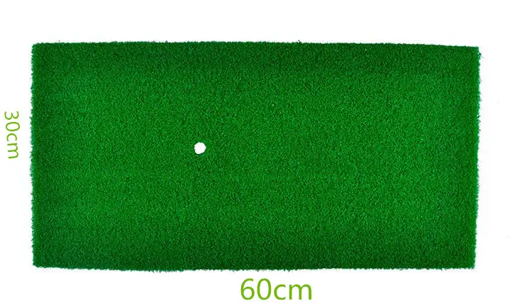 PGM брендовый внутренний коврик для гольфа, тренировочный газон для гольфа, резиновый коврик, держатель, коврик с искусственной травой, зеленый, 60 см x 30 см - Цвет: Цвет: желтый
