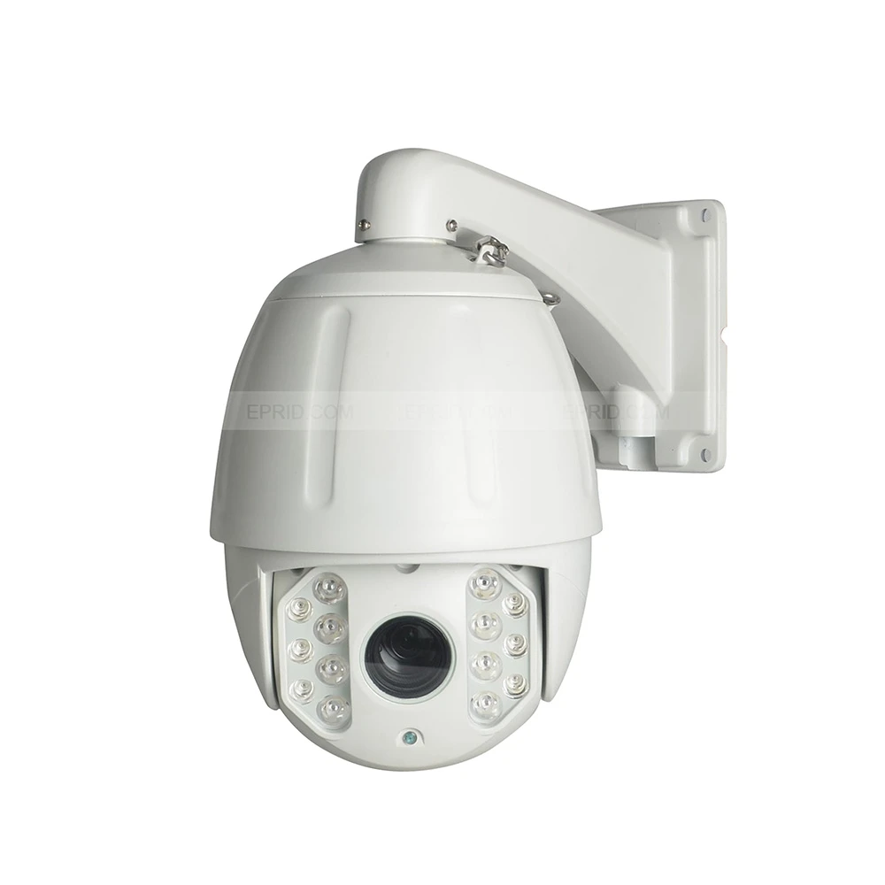 

7 inch 1.3 Megapixel 960P HD High Speed IP PTZ Dome Camera 18x Optical Focus