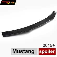Mustang Carbon Fiber Rear Trunk Spoiler Wing For Ford Mustang 2015 - Present 2-Doors Coupe Cabriolet Lip Spoiler Wing Mustang Carbon Fiber Rear Trunk Spoiler Wing For Ford Mustang 2015 - Present 2-Doors Coupe Cabriolet Lip Spoiler Wing