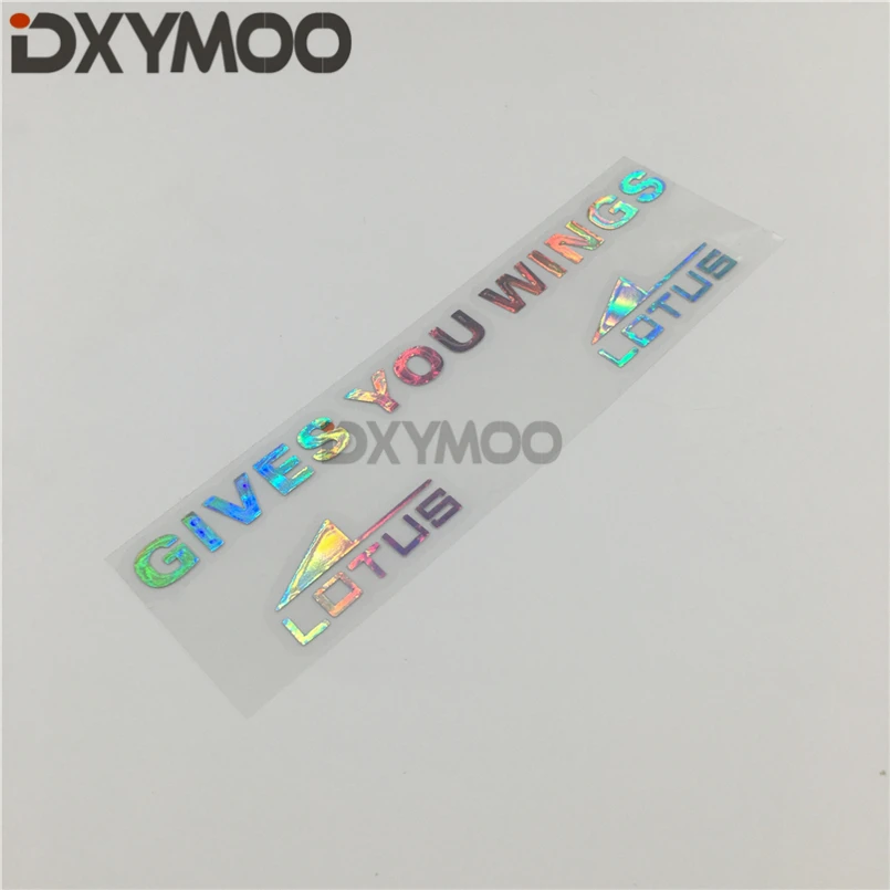 

1 Set Motorcycle Head Bike Helmet Visor Lens Sticker Car Styling Vinyl Bumper for Lotus Give You Wings
