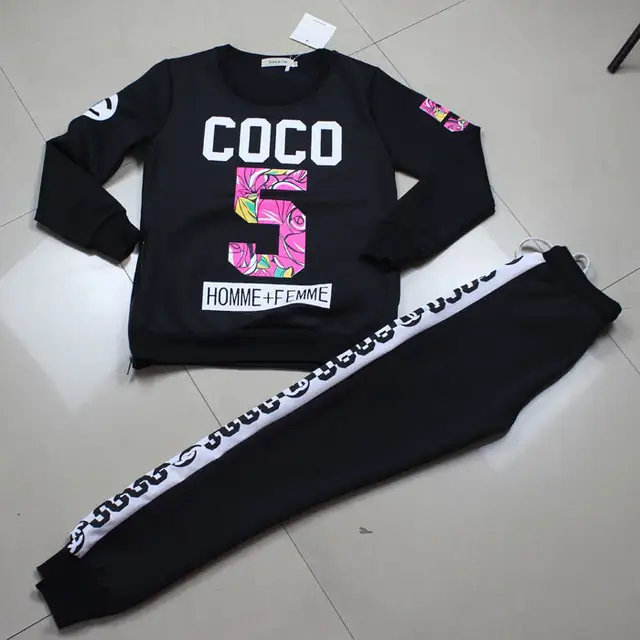 colorful sweatsuits