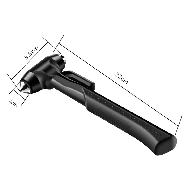 Автомобильный молоток безопасности жесткая металлическая головка Стекло окно выключатель Emergecy Escape инструмент
