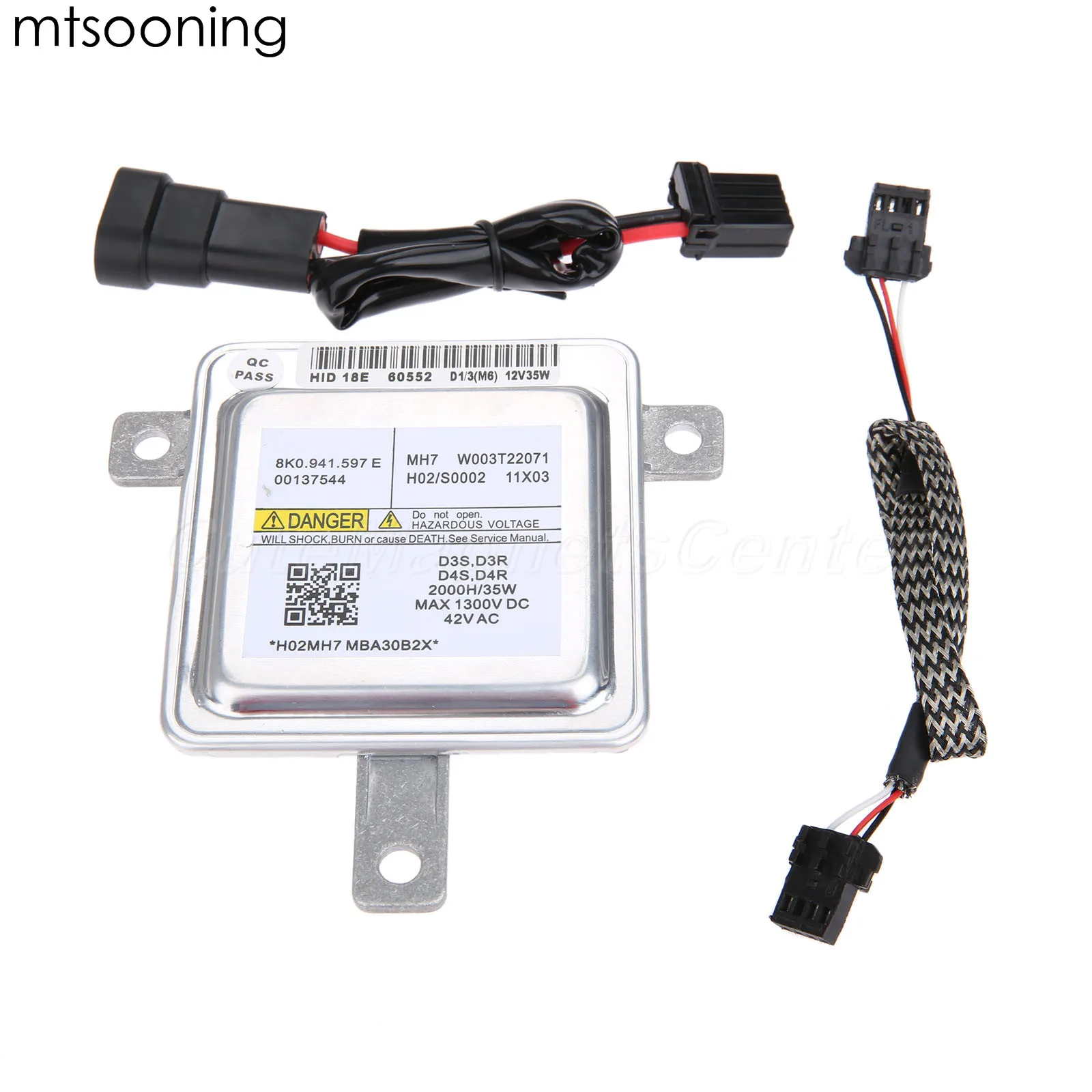 Комплект Ксеноновых балластных кабелей mtsooning для D1S/R D3S/R Audi A1 A3 S3 A4 S4 A5 S5 RS5 Q3 Q5 Q7