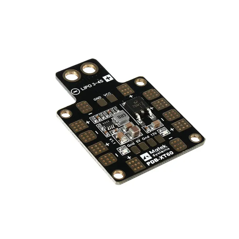 matek Systems PDB XT60 BEC 5V 12V 2oz Медь для RC Мультикоптер Квадрокоптер Мощность Полетный контроллер рамки части «сделай сам»