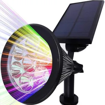 

Sensor Control 7LED Lawn Lamp Waterproof Solar Garden Light Spike Light Security Flood Wall Lighting Landscape Lamp for Garden