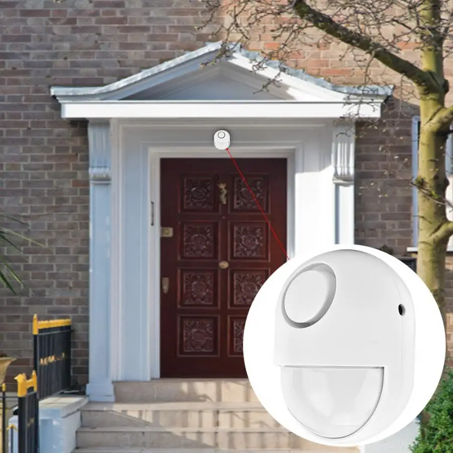 

door viewer Motion Sensor Detector Infrared Alarm Remote Control Induction Doorbell Home Security System door camera wifi