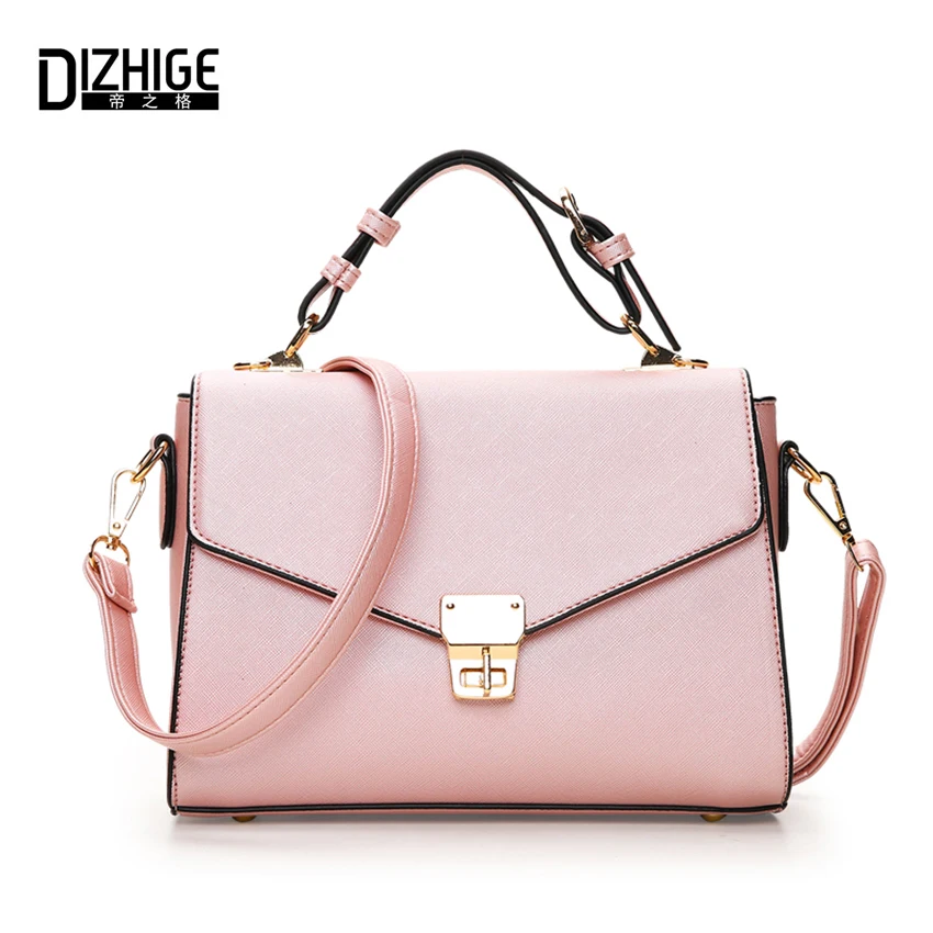 2017 New Pu Leather font b Bags b font font b Women b font Lock font