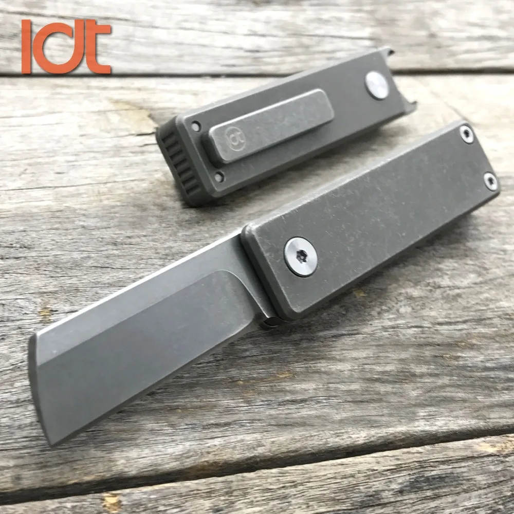 

LDT Mini Folding Knife M390 Blade Titanium Handle Key Chain Knives Ouutdoor Camping Hunting Survival Pocket EDC Tools Small