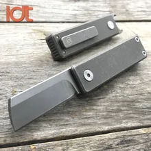 LDT Mini Folding Knife M390 Blade Titanium Handle Key Chain Knives Ouutdoor Camping Hunting Survival Pocket EDC Tools Small