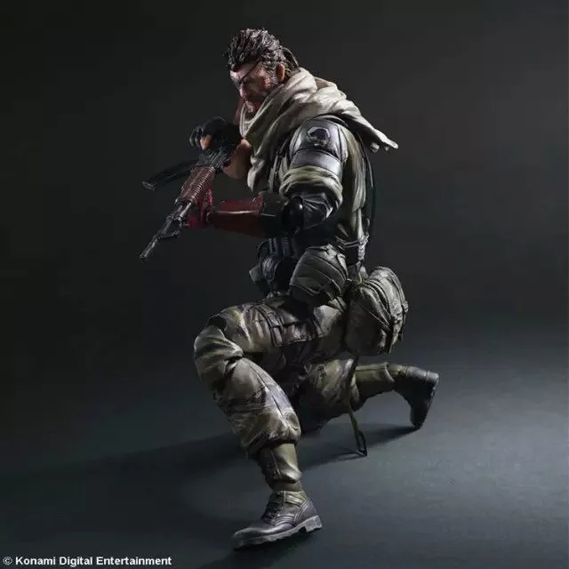 

Anime Figure 25 CM Metal Gears SNAKE PVC Action Figure Collectible Model Toy Gift
