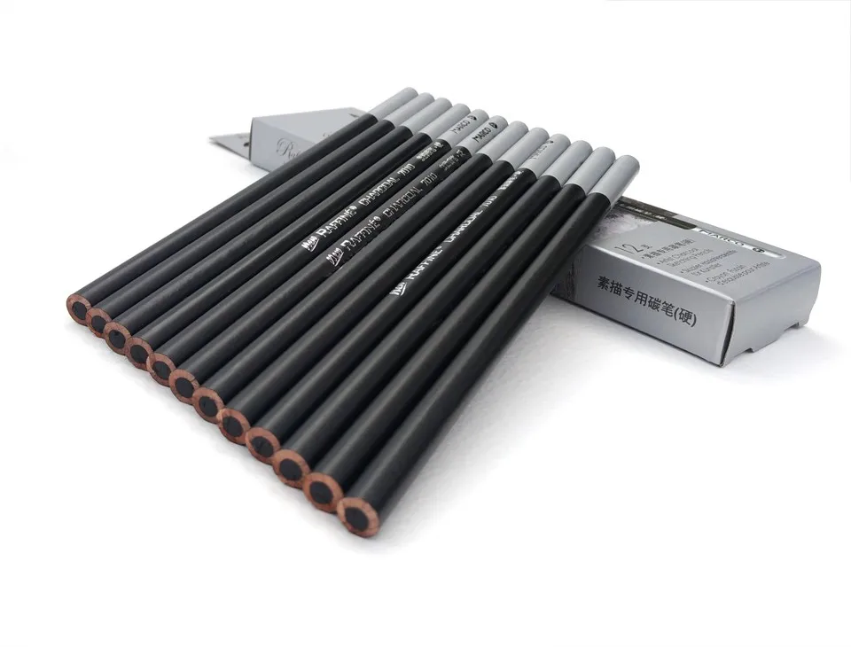Marco Charcoal Pencils-4