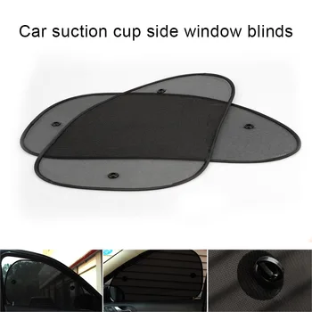 

1 Pair Car Side Window Sun Shade Mesh Cover UV Protector Shield Curtain for Car SUV Car Styling
