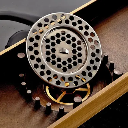 10 30cm Rectangle Floor Drain Shower Room European Antique Br Shower Room European Antique Br