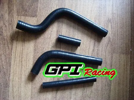 BLACK for YAMAHA YZ125 YZ 125 03 04 05 06 07 08 09 10 11 dirt bike motocross silicone radiator hose PIPE | Автомобили и мотоциклы