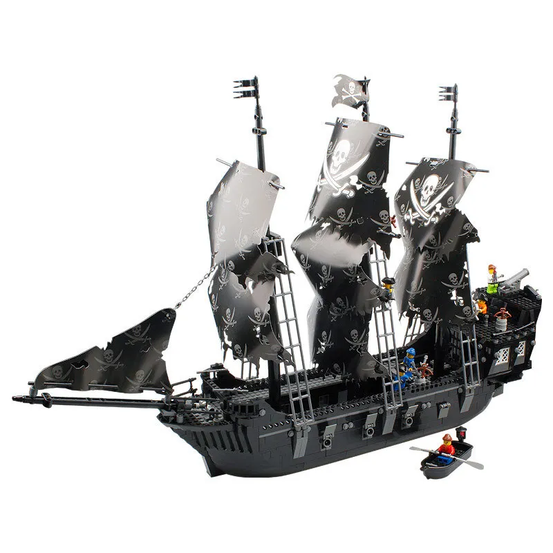 KAZI-1184pcs-Pirates-Of-The-Caribbean-Black-General-Black-Pearl-Ship-Model-Building-Blocks-Toys (2)