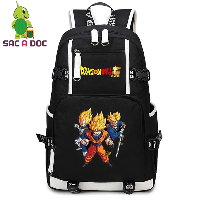 

Dragon Ball Backpack Women Men Super Saiyan Son Goku Printing Laptop Bag Teens Boys Girls Shoulder Bags School Backapck