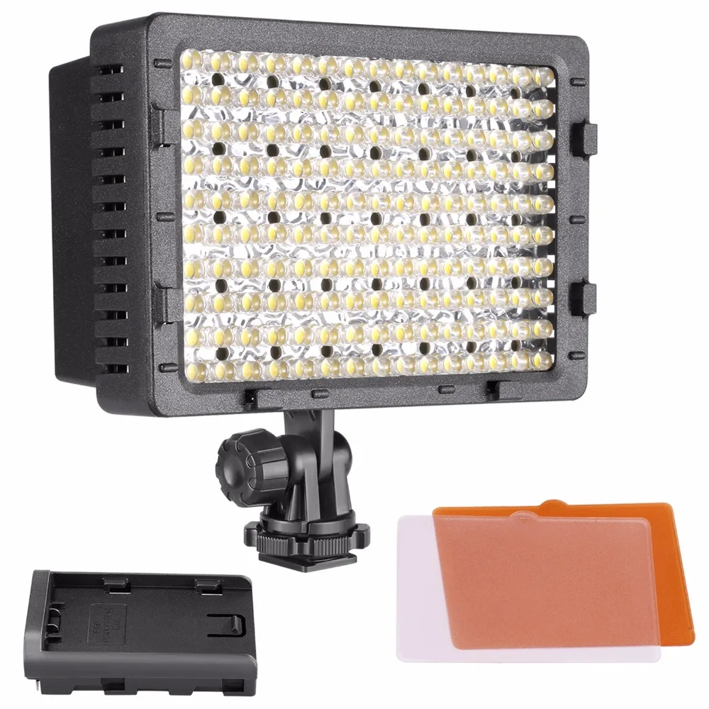 NEEWER 160 LED Затемнения Свет Видеокамера, LED Свет для Canon, Nikon, Pentax, Panasonic SONY Samsung Olympus Цифровых Камер