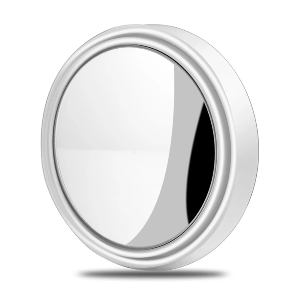 

For Safety Parking 360 Degree Rotation Wide Angle Blind Spot Mirror With Adhesive Universal Durable Lens Car Rearview Small
