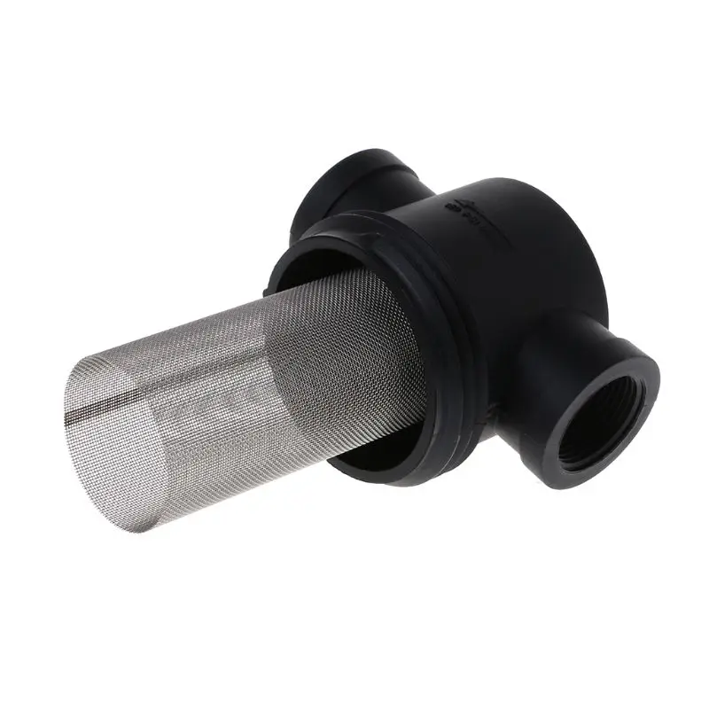 

3/4" Irrigation High Flow Pipeline Filter Garden Pond Inline Mesh Strainer Water Pump Filters