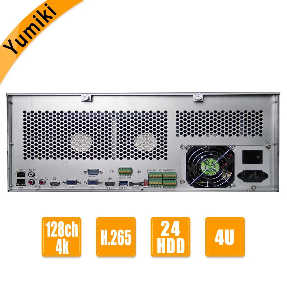 128ch 4 K/5.0MP/4.0MP/2.0MP NVR DVR видеорегистратор H.265/H.264 24 SATA UHD IP камера видеонаблюдения безопасности CCTV система DIY